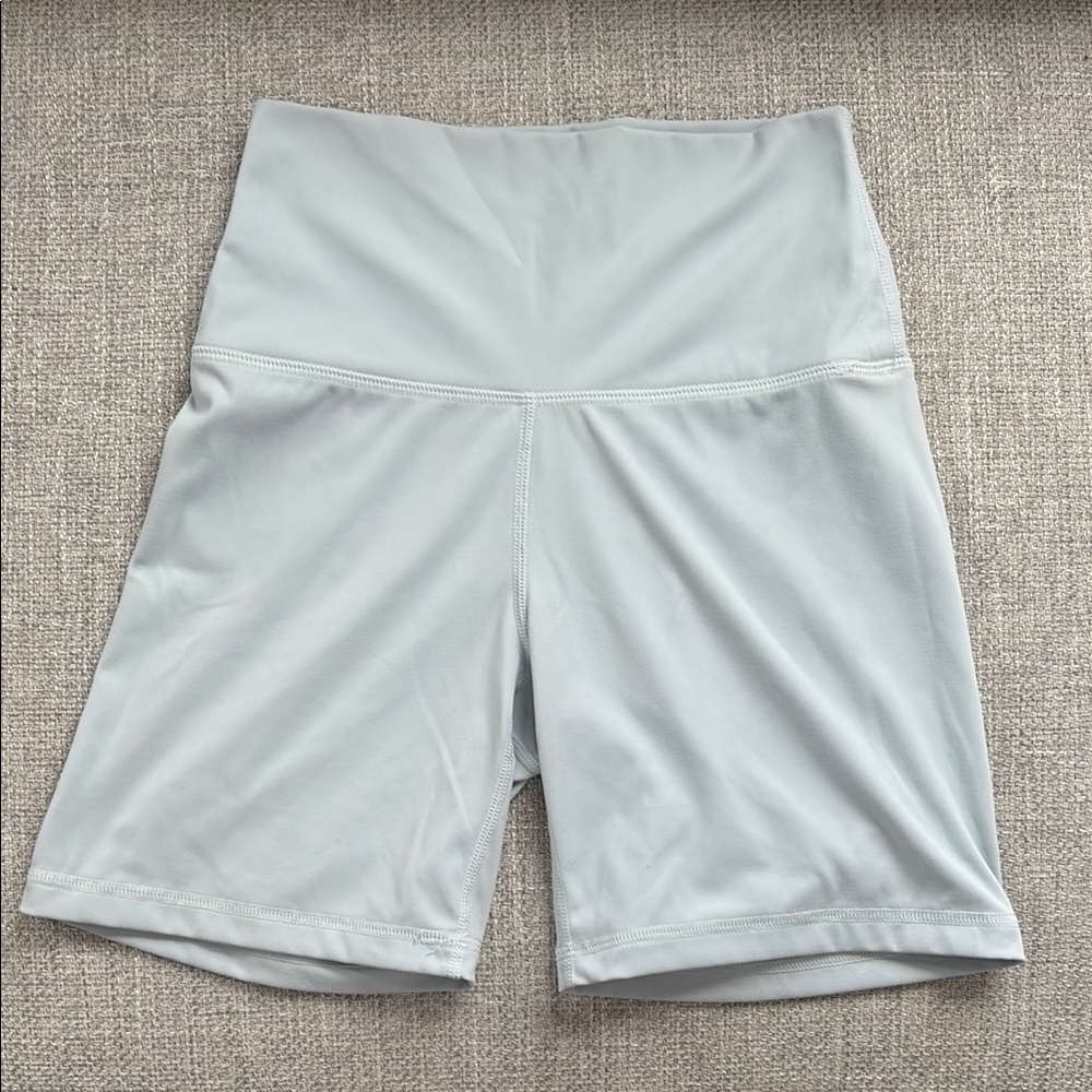 SET Active Women's Light Gray Bike Shorts
